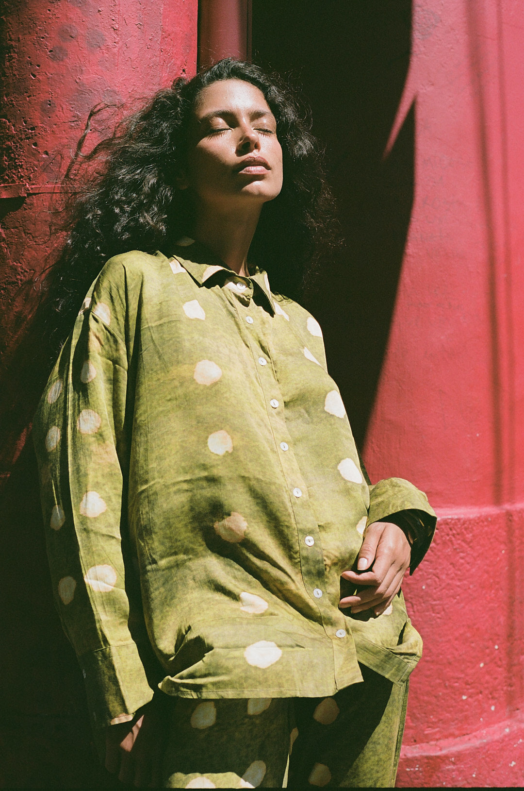 KINGA CSILLA LA Olivia Spot Dorato Shirt