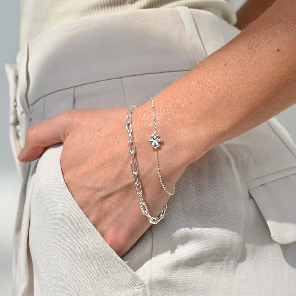 LINDA Daisy Bracelet SILVER
