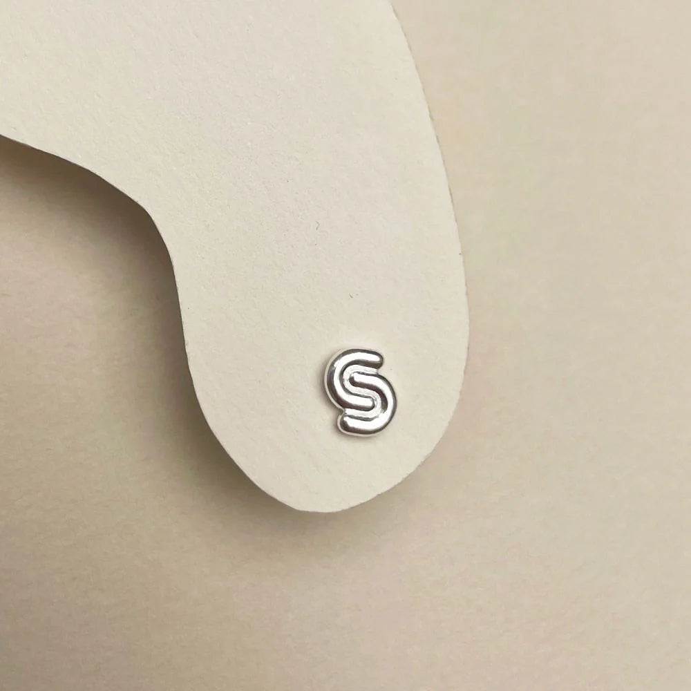 LINDA Two Fold Stud SILVER