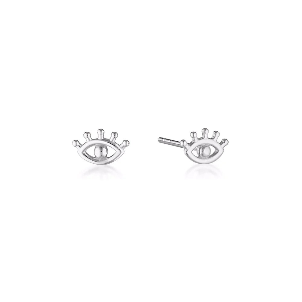 LT - Evil Eye Stud - SILVER