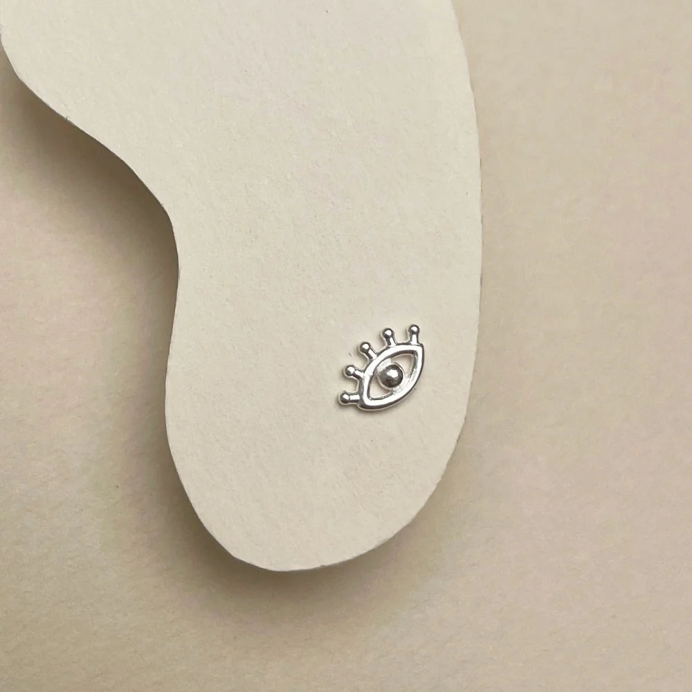 LT - Evil Eye Stud - SILVER