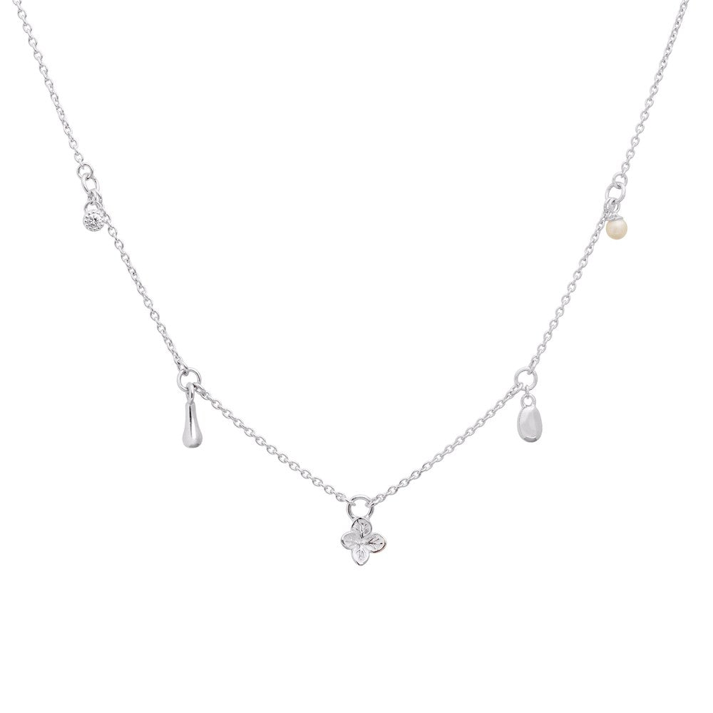 LINDA Memento Charm Necklace SILVER