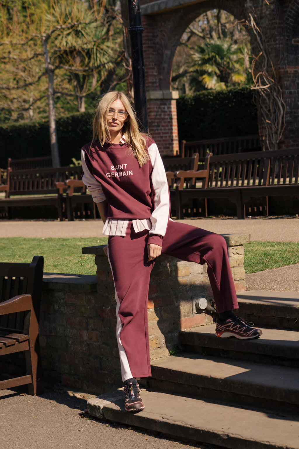 ARAMINTA Saint Germain Sweatshirt RED WINE