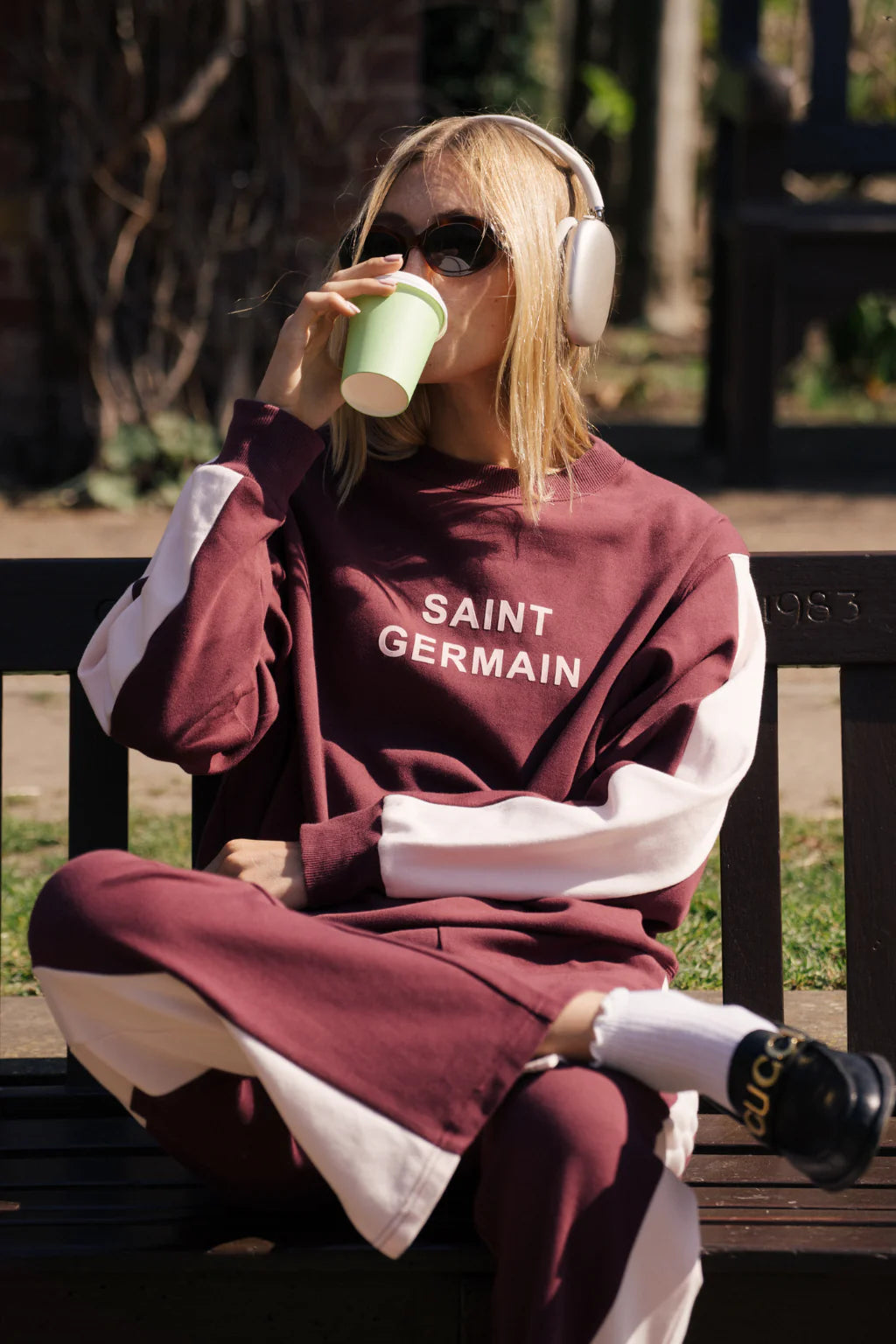 ARAMINTA Saint Germain Sweatshirt RED WINE