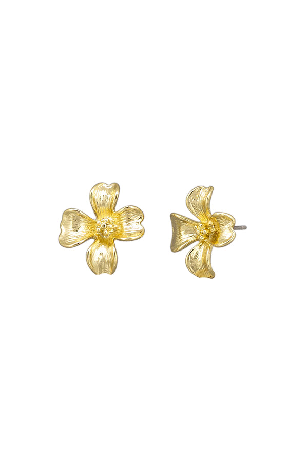 Lily Flower Earring GOLD