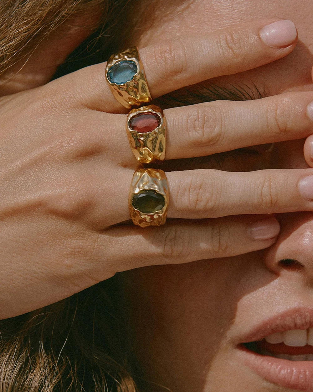 AGAPEE Carmen Ring BLUE