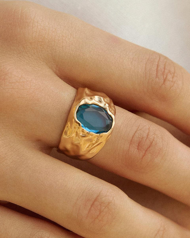 AGAPEE Carmen Ring BLUE
