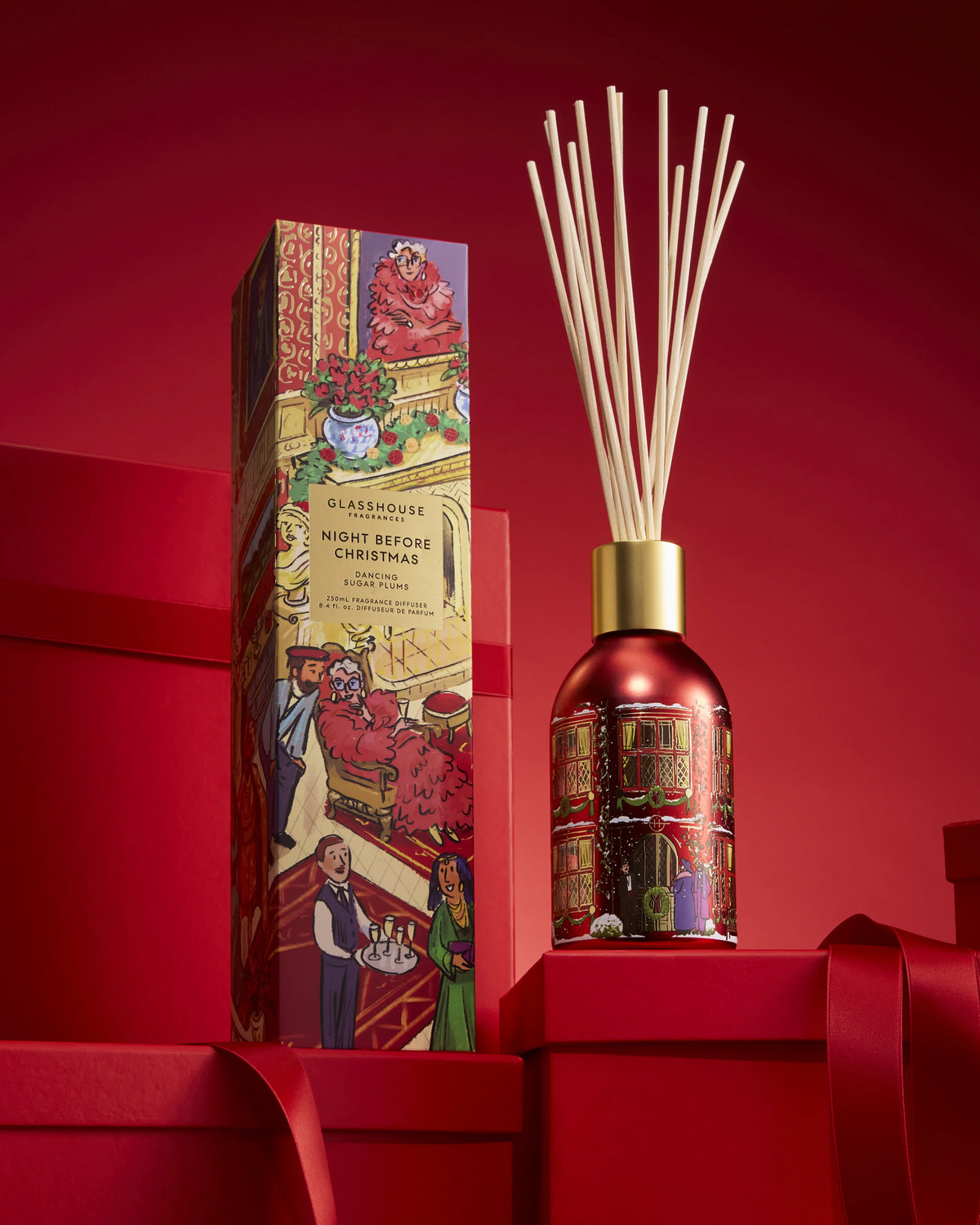 GLASSHOUSE 250ml Diffuser NIGHT BEFORE CHRISTMAS