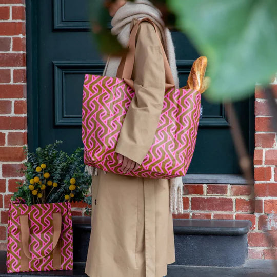 KOLLAB Shopper Tote ROSEWOOD