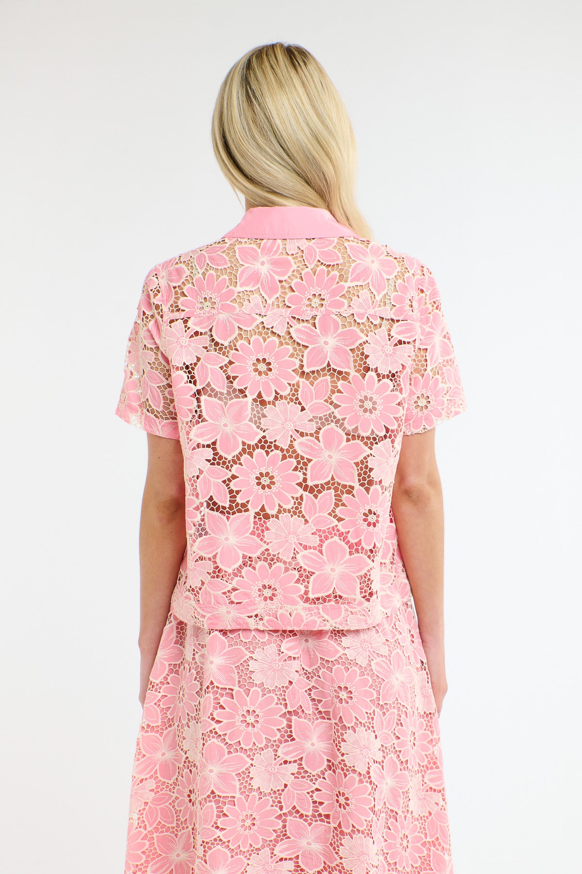 365 DAYS Daphne Shirt PINK LACE