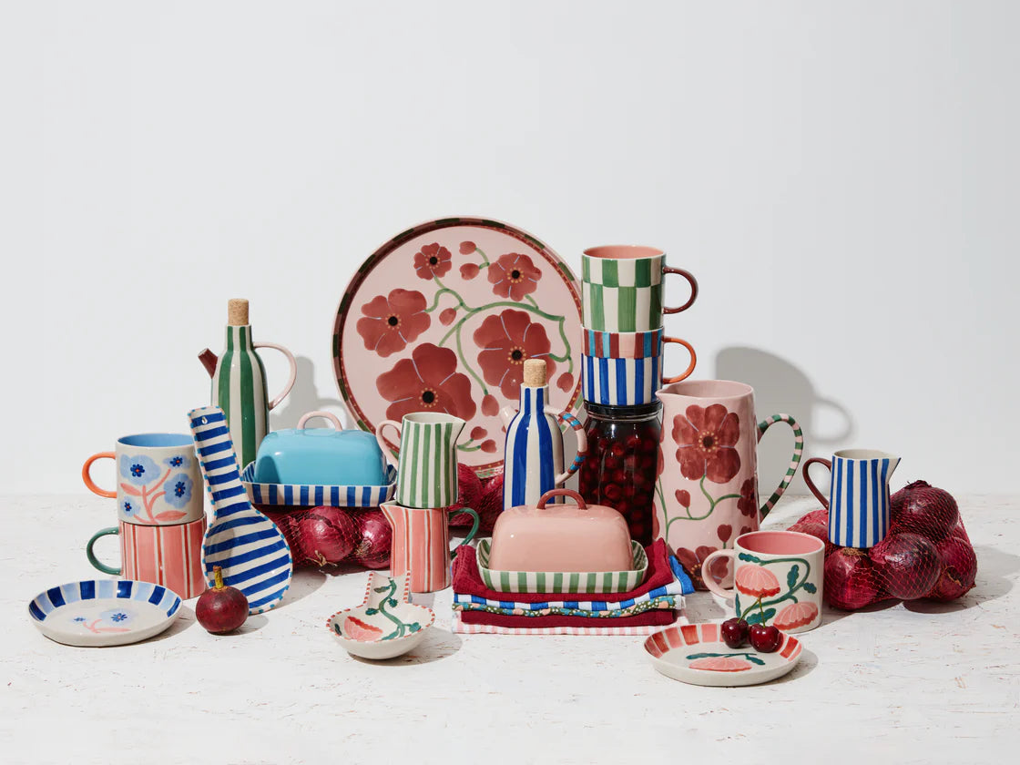 JONES & CO Bloomie Flower Dish PINK