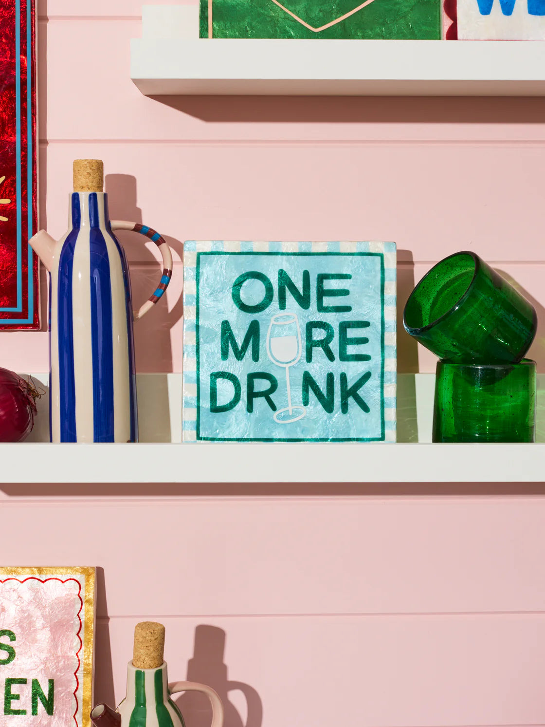 JONES & CO Funhouse Tile DRINK