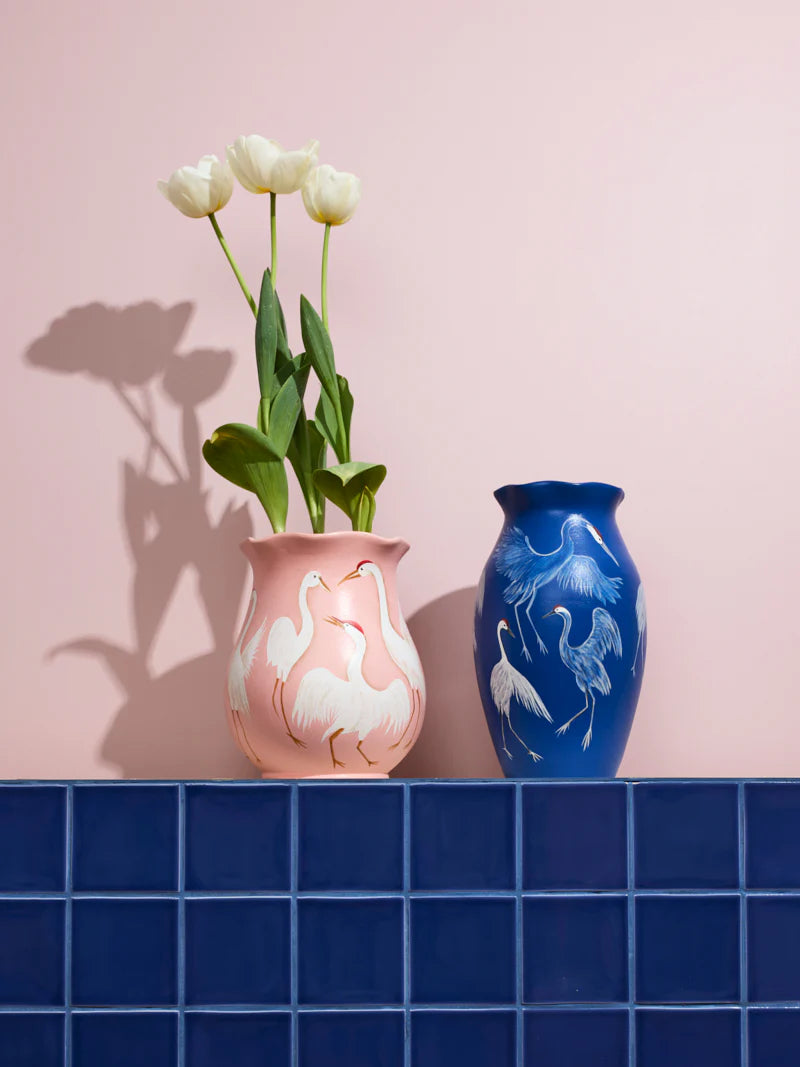 JONES & CO Odette Vase PALE PINK