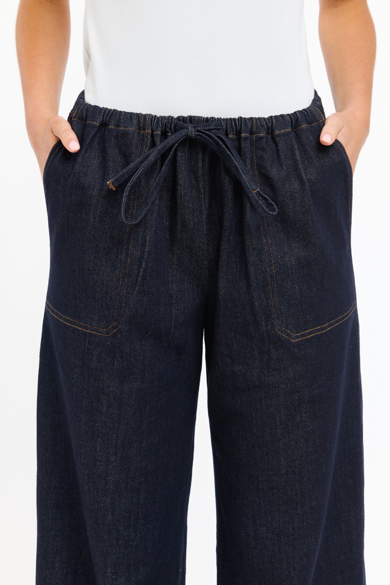 365 DAYS Misha Drawcord Pant DENIM