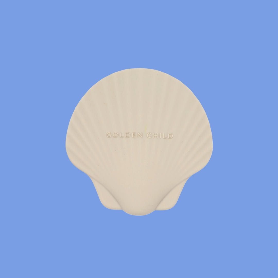 GOLDEN CHILD Shell Baby Teether SAND