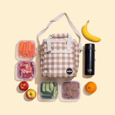 KOLLAB Mini Cooler OLIVE CHECK