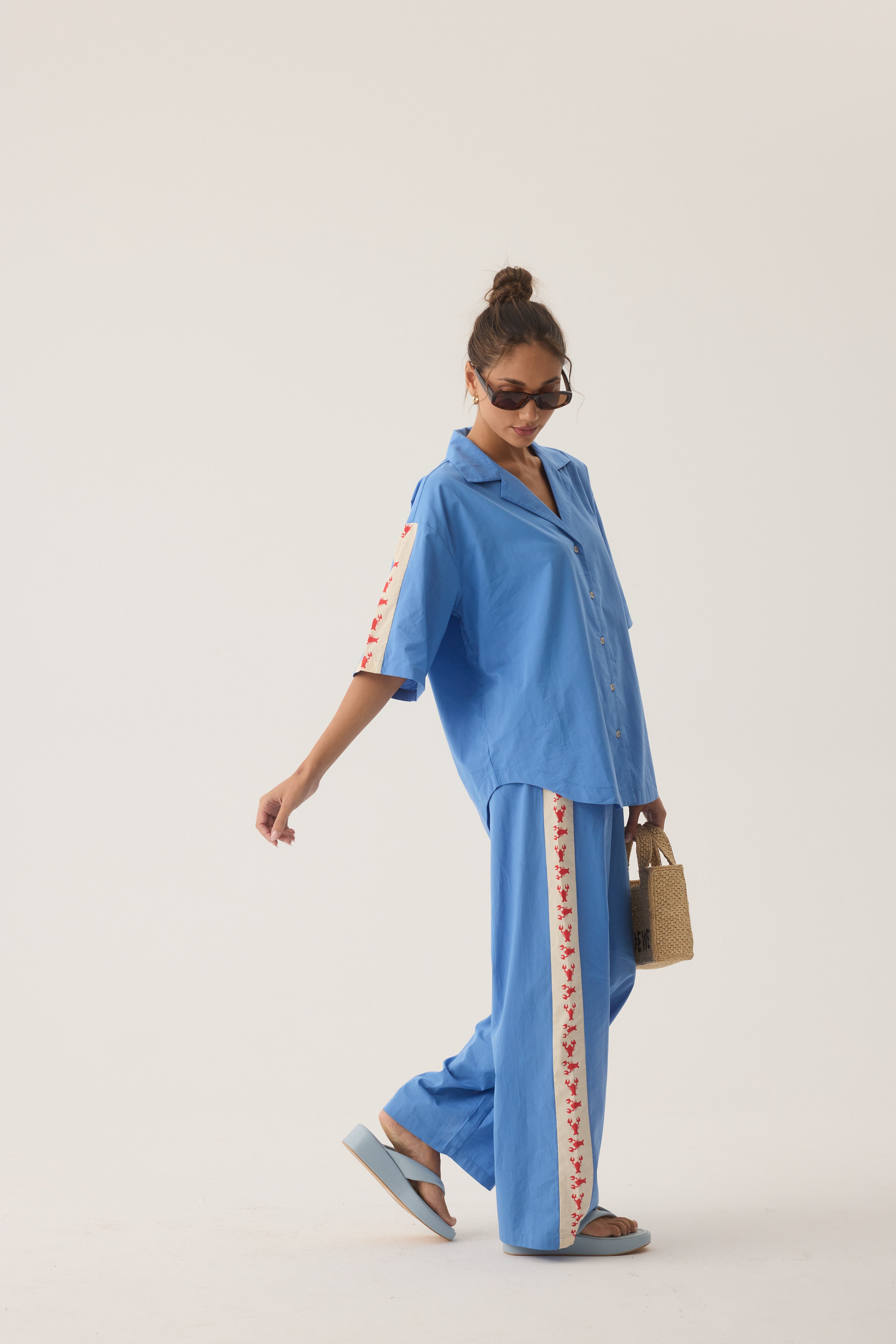 AJ Lobster Shirt FRENCH BLUE