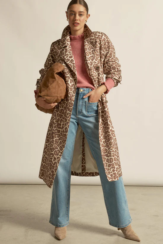 ZOE KRATZMANN Chalet Coat OCELOT