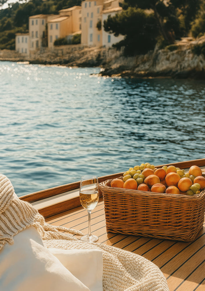 Cooper Black White Frame BOAT PICNIC