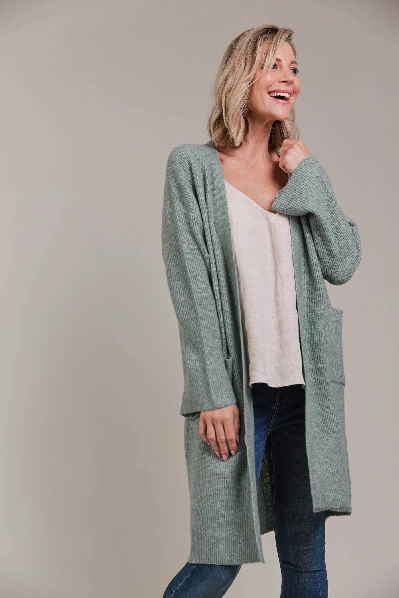 EB&IVE Merano Oversize Cardigan JASPER O/S