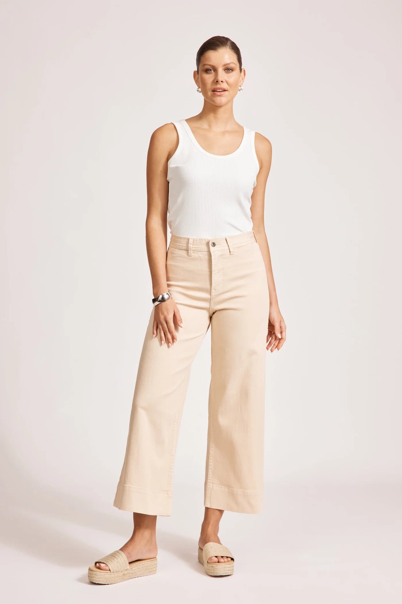 EB & IVE Del Re Denim CLAY