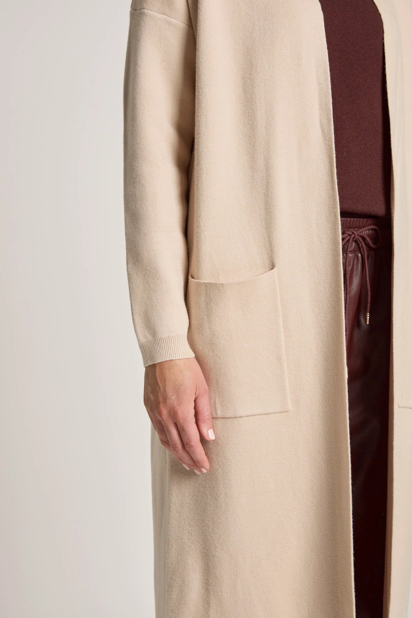 EB & IVE Zala Cardigan BISQUE
