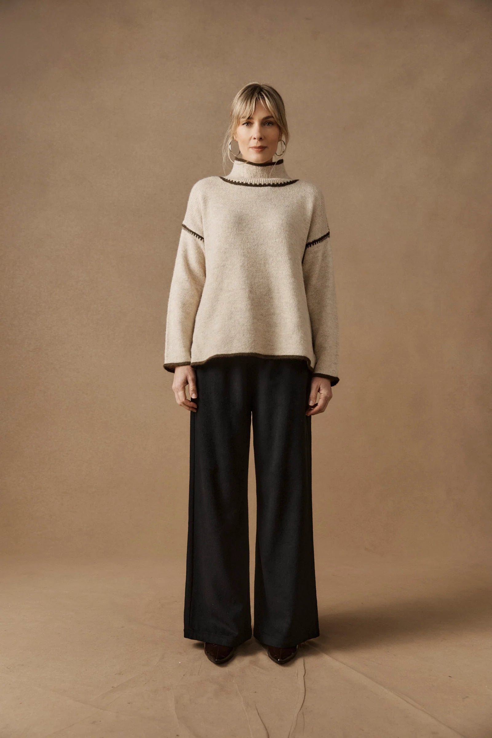 EB & IVE Orin Jumper DUNE/OLIVE