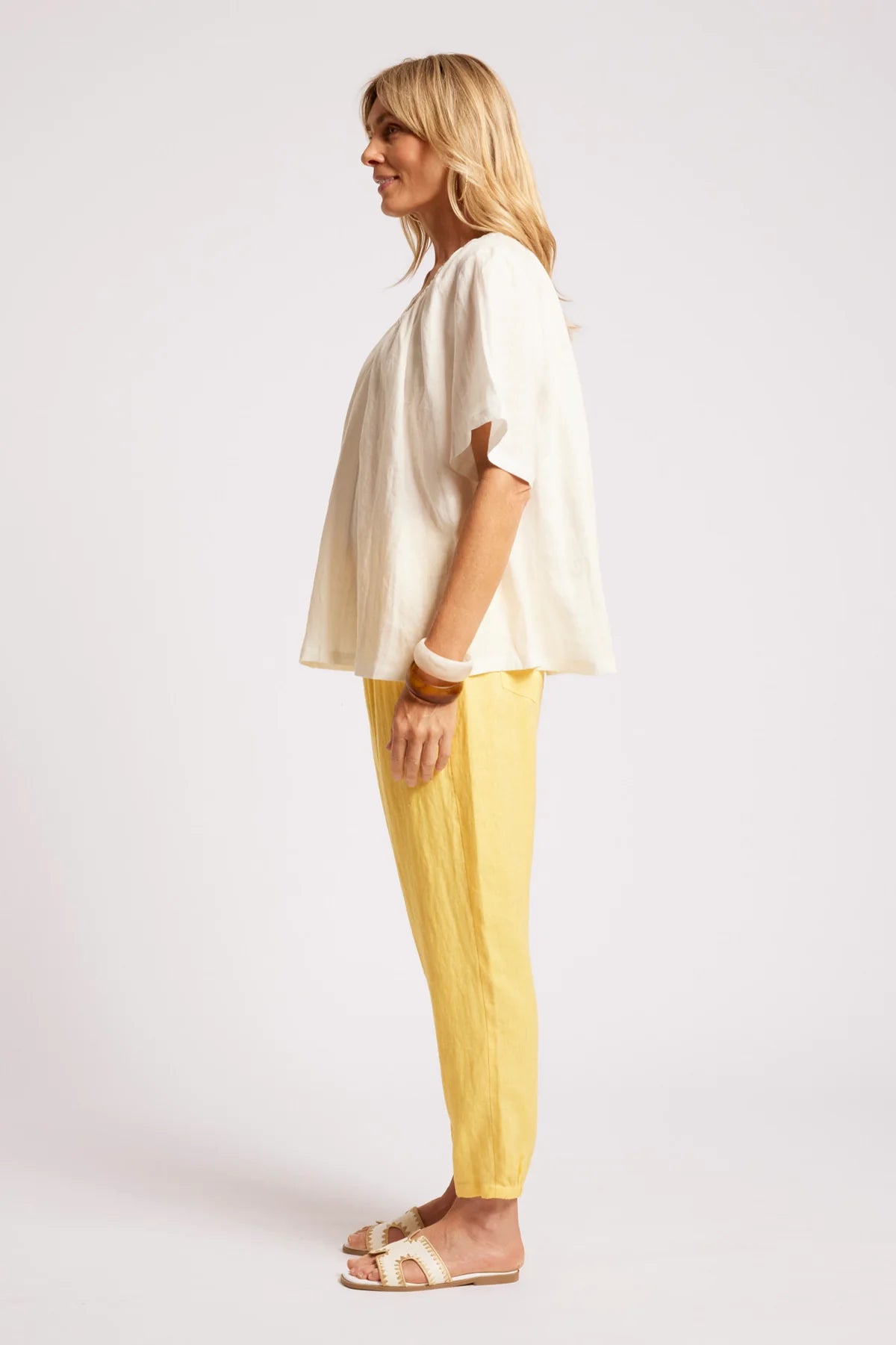 EB & IVE Cove Relaxed Top WHTE