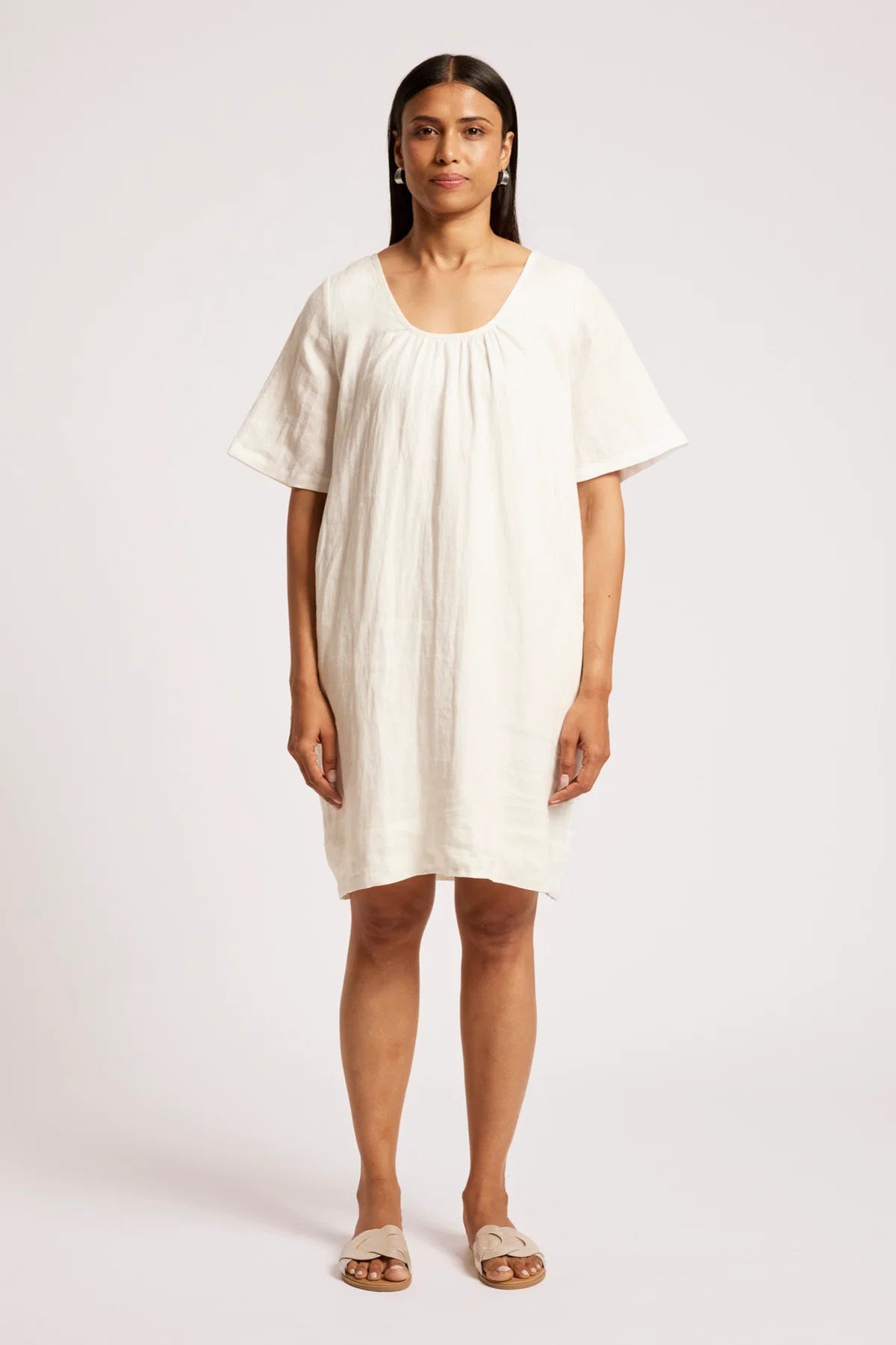 EB & IVE Cove Dress WHITE