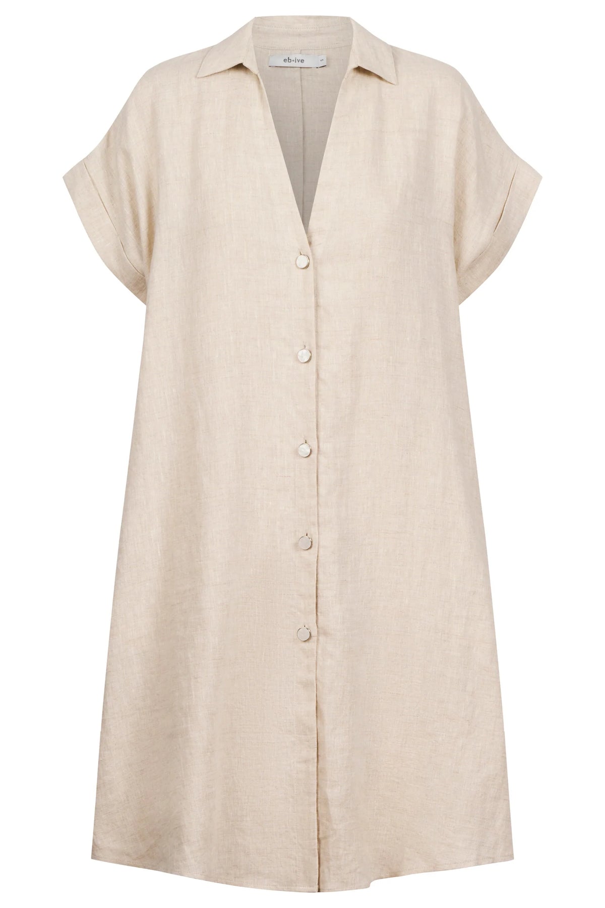 EB & IVE Maris Shirt Dress TUSK