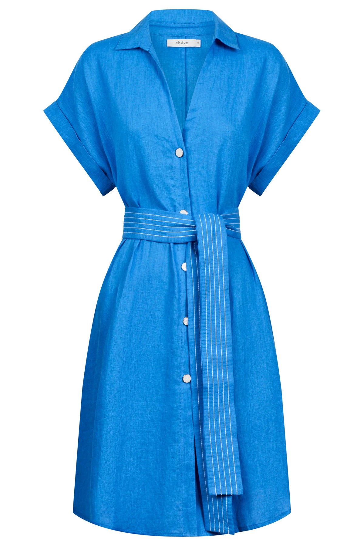 EB & IVE Maris Shirt Dress MARINE