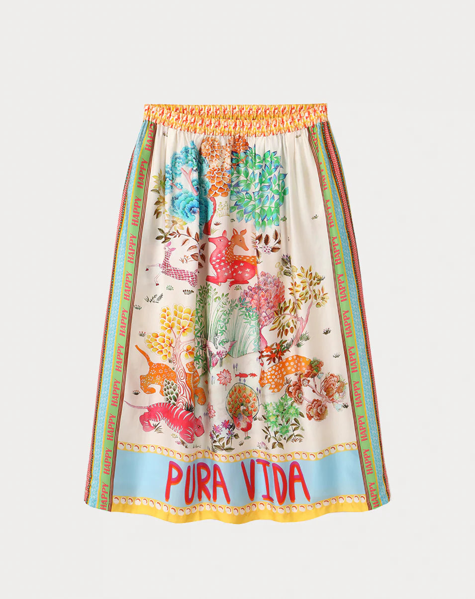 ME369 Vanessa Midi Skirt PURA VIDA