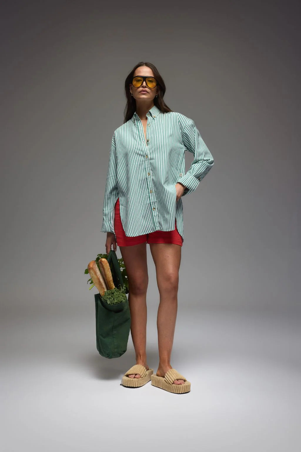ARAMINTA Verano Stripe Shirt TROPICS
