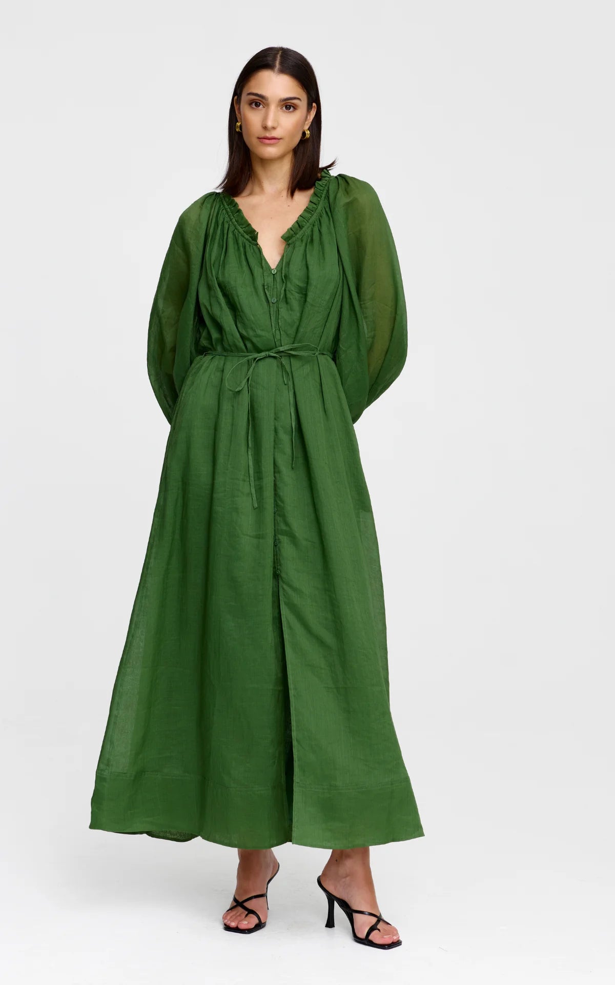 KINNEY Claudia Dress SAGE