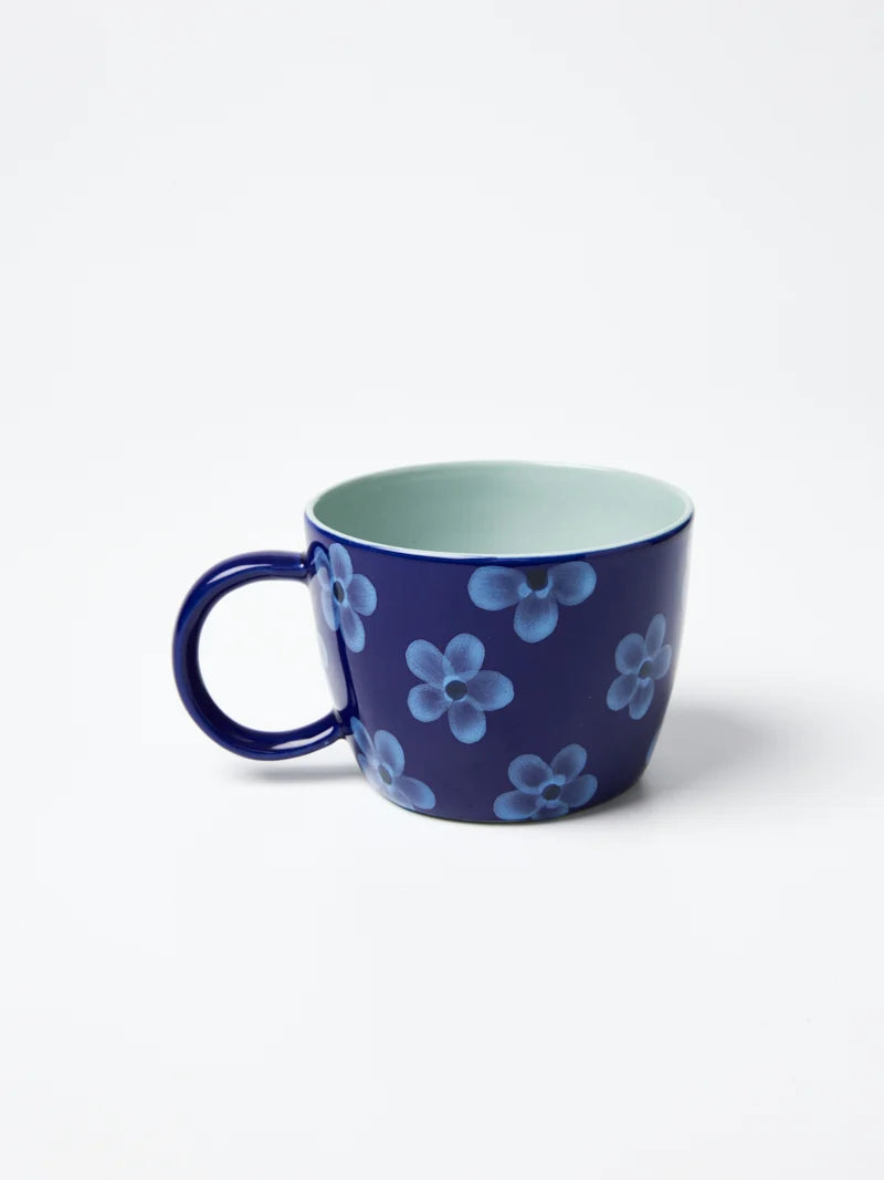 JONES & CO Chino Mug DAISY NAVY