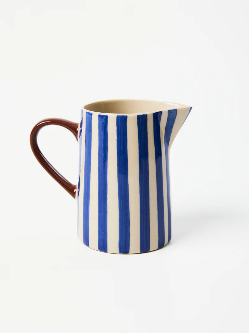 JONES & CO Bloomie Milk Jug BLUE
