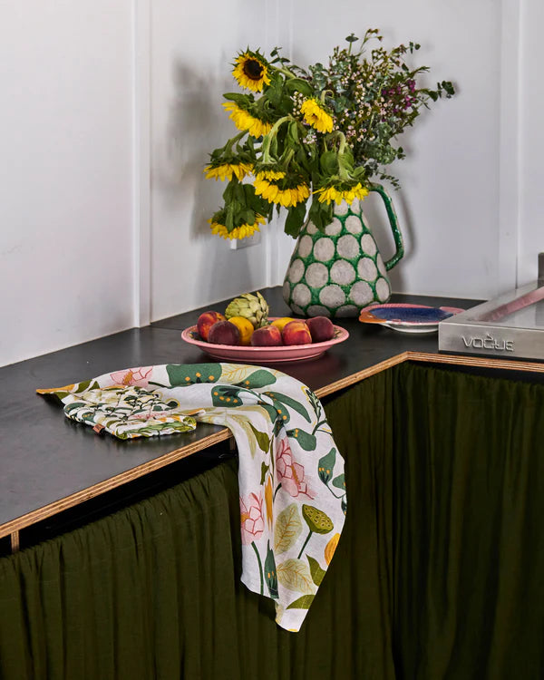 KIP & CO Linen Tea Towel WANDER