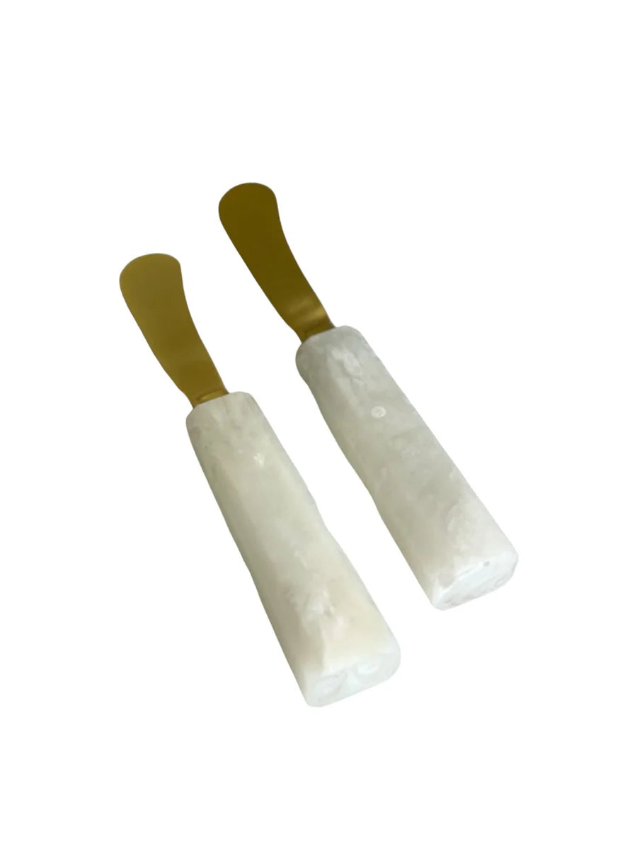 Alabaster + Gold Spreader