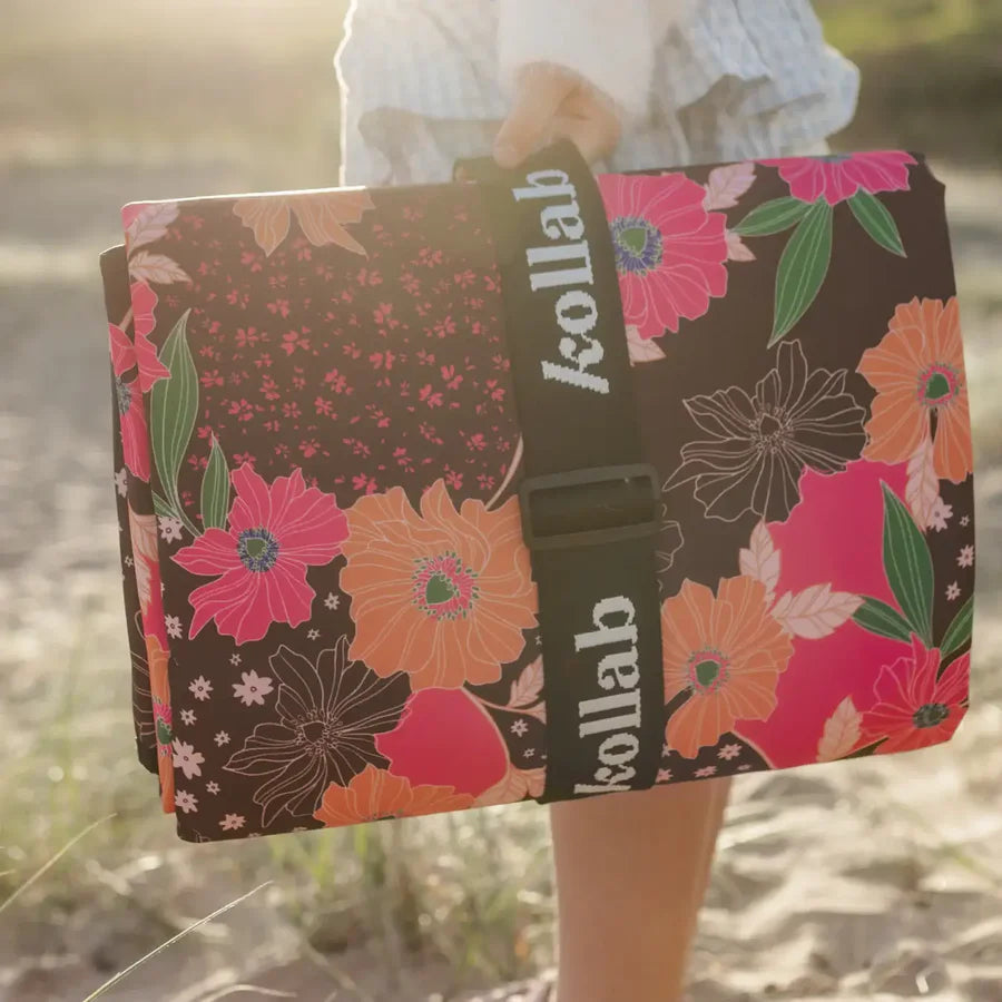 KOLLAB Picnic Mat AUTUMN BOUQUET