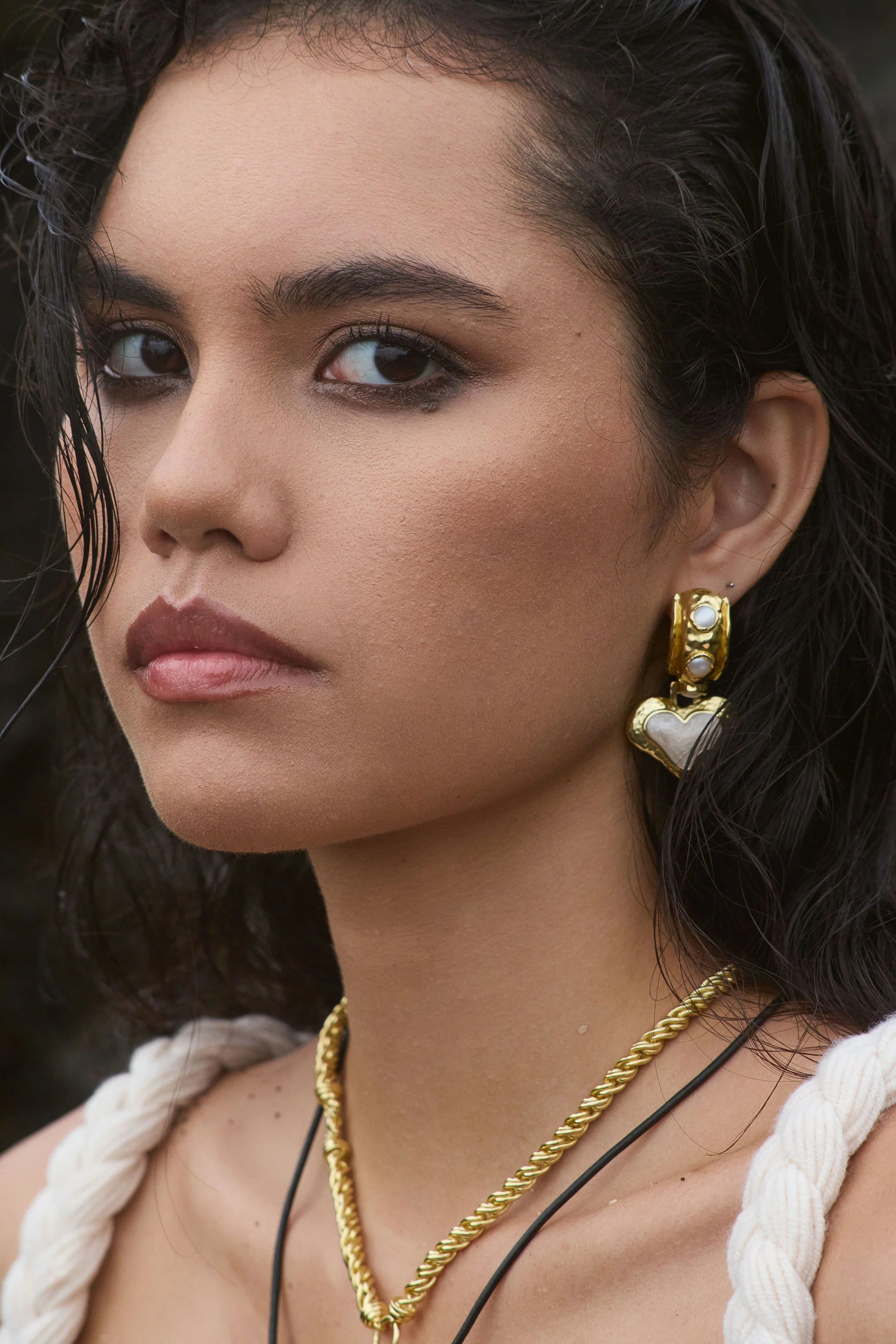 MOUNTAIN & MOON Elena Earrings GOLD