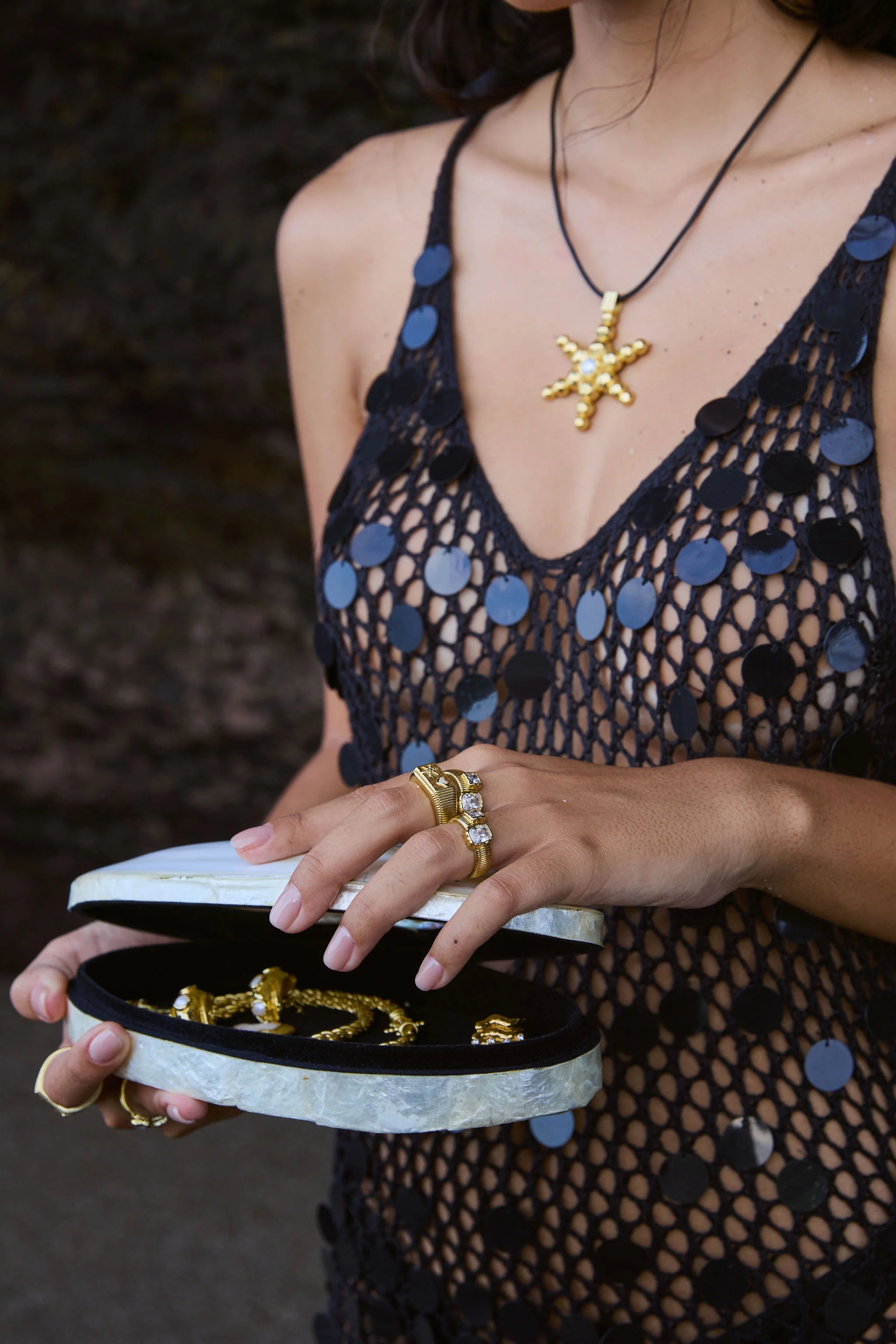 MOUNTAIN & MOON Maia Ring GOLD