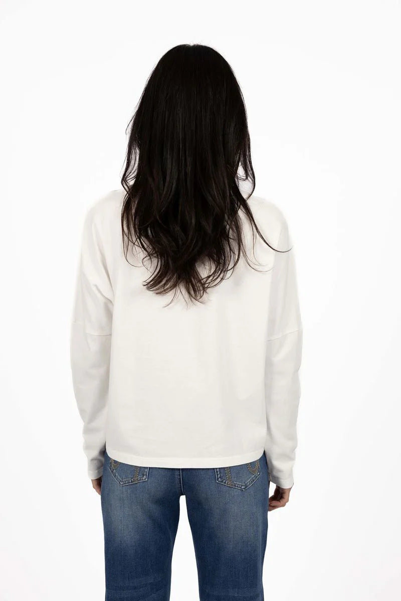 HUMIDITY Wildfire L/S Tee WHITE