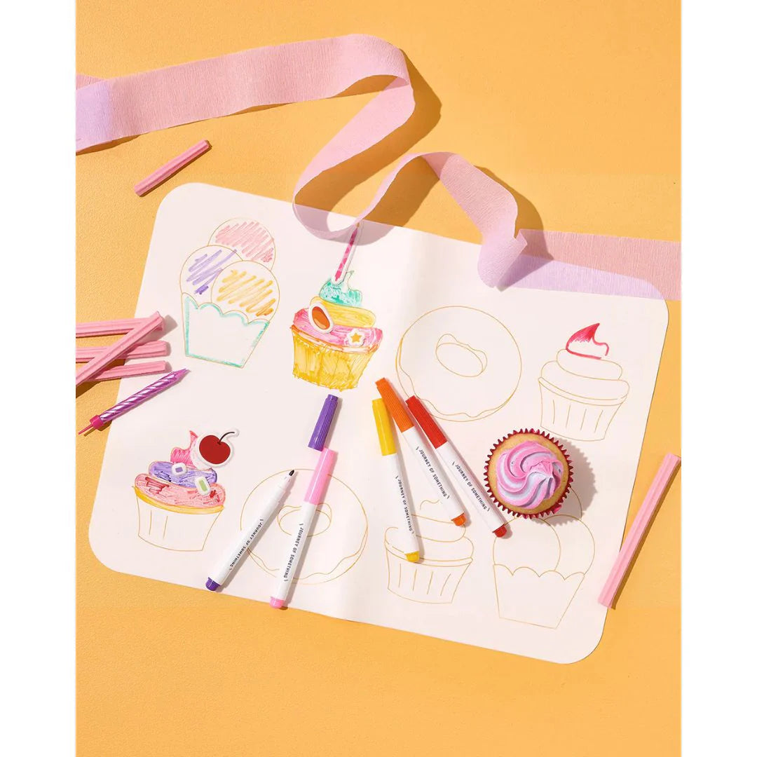 JOS Wipeable Silicone Colouring Mat