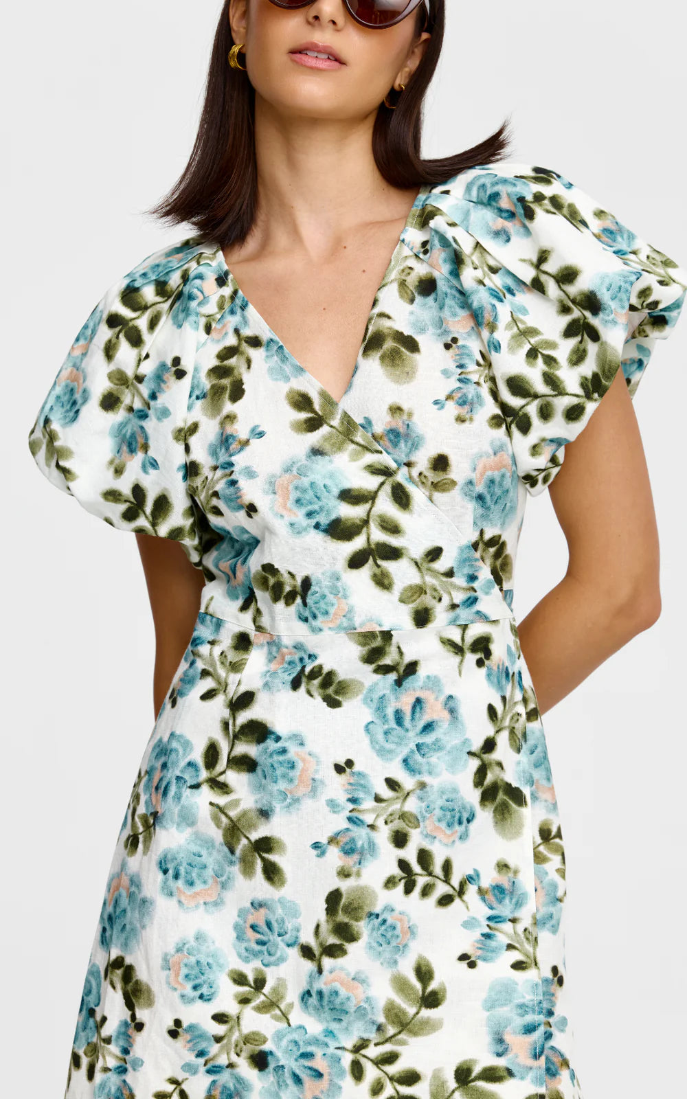 KINNEY Gabriella Mini Dress DE FLEURS