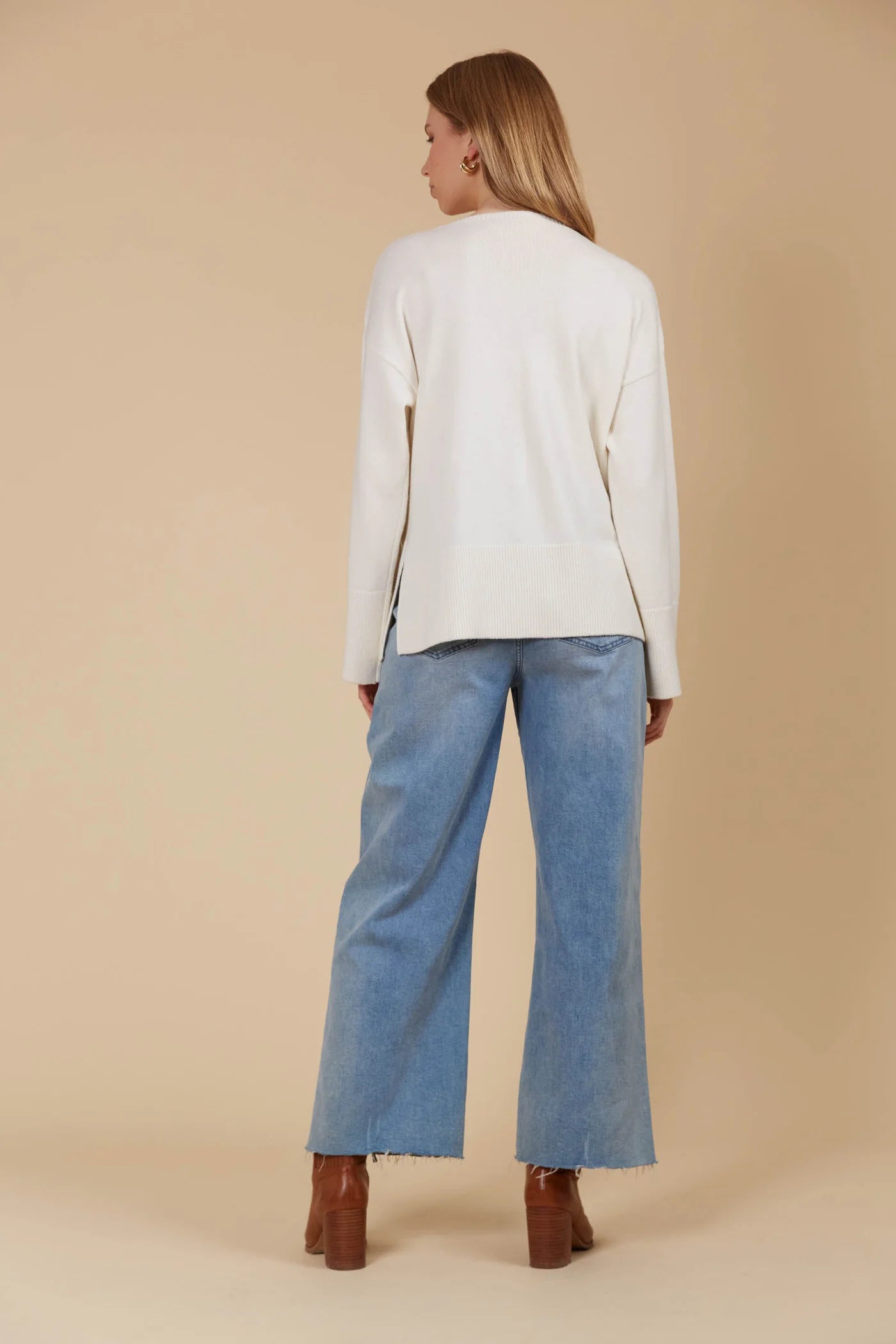 ISLE Selene Jumper IVORY