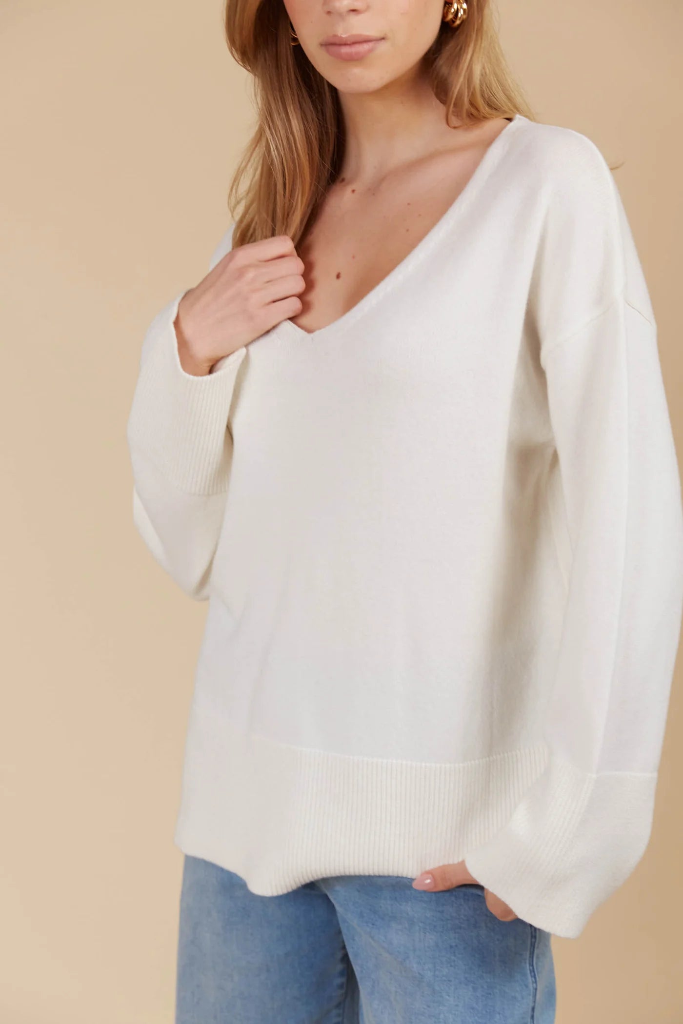 ISLE Selene Jumper IVORY
