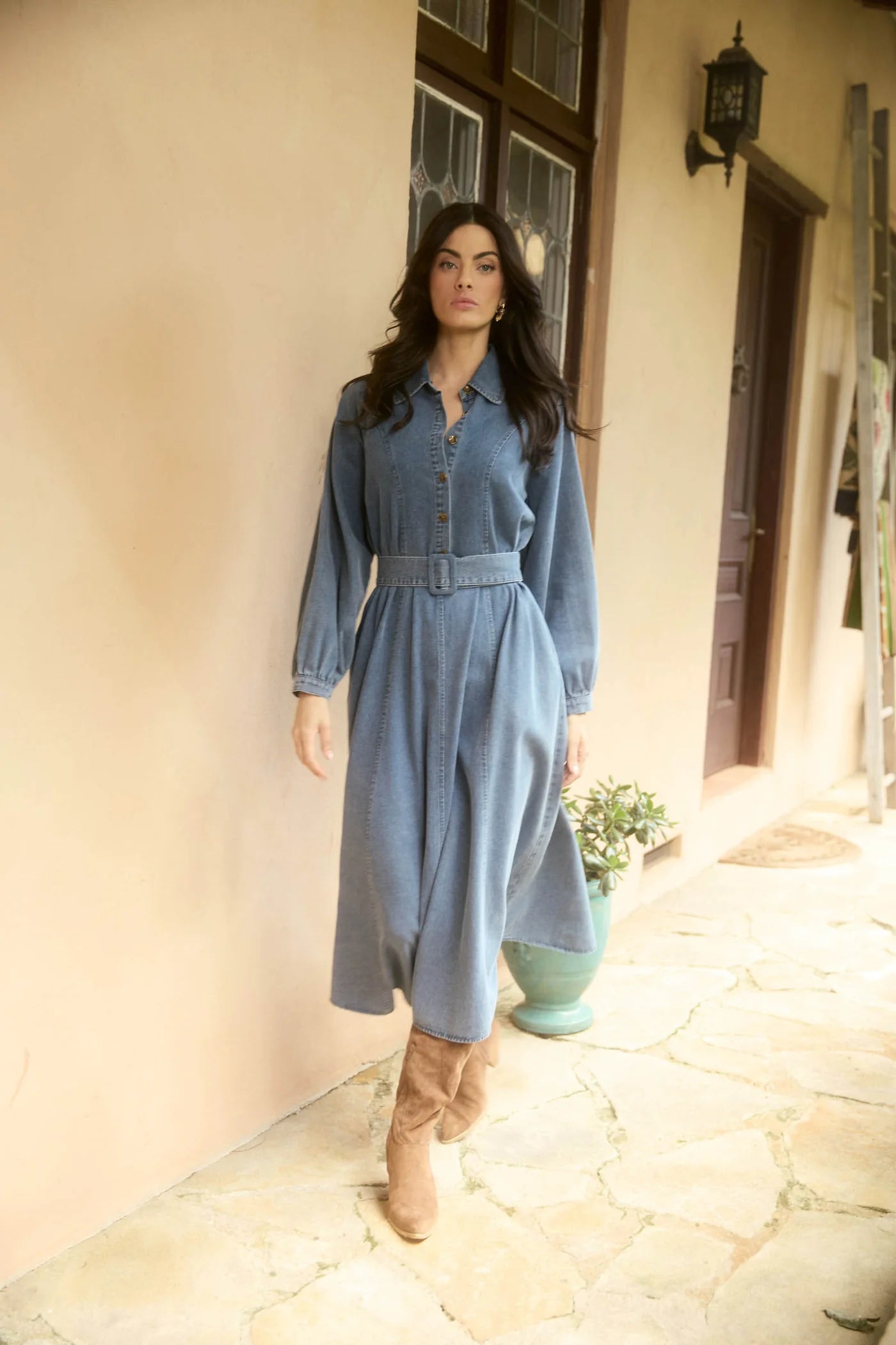 ISLE Freya Dress DENIM