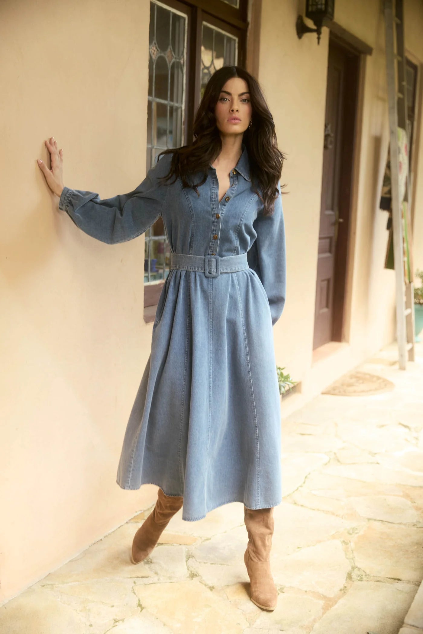 ISLE Freya Dress DENIM