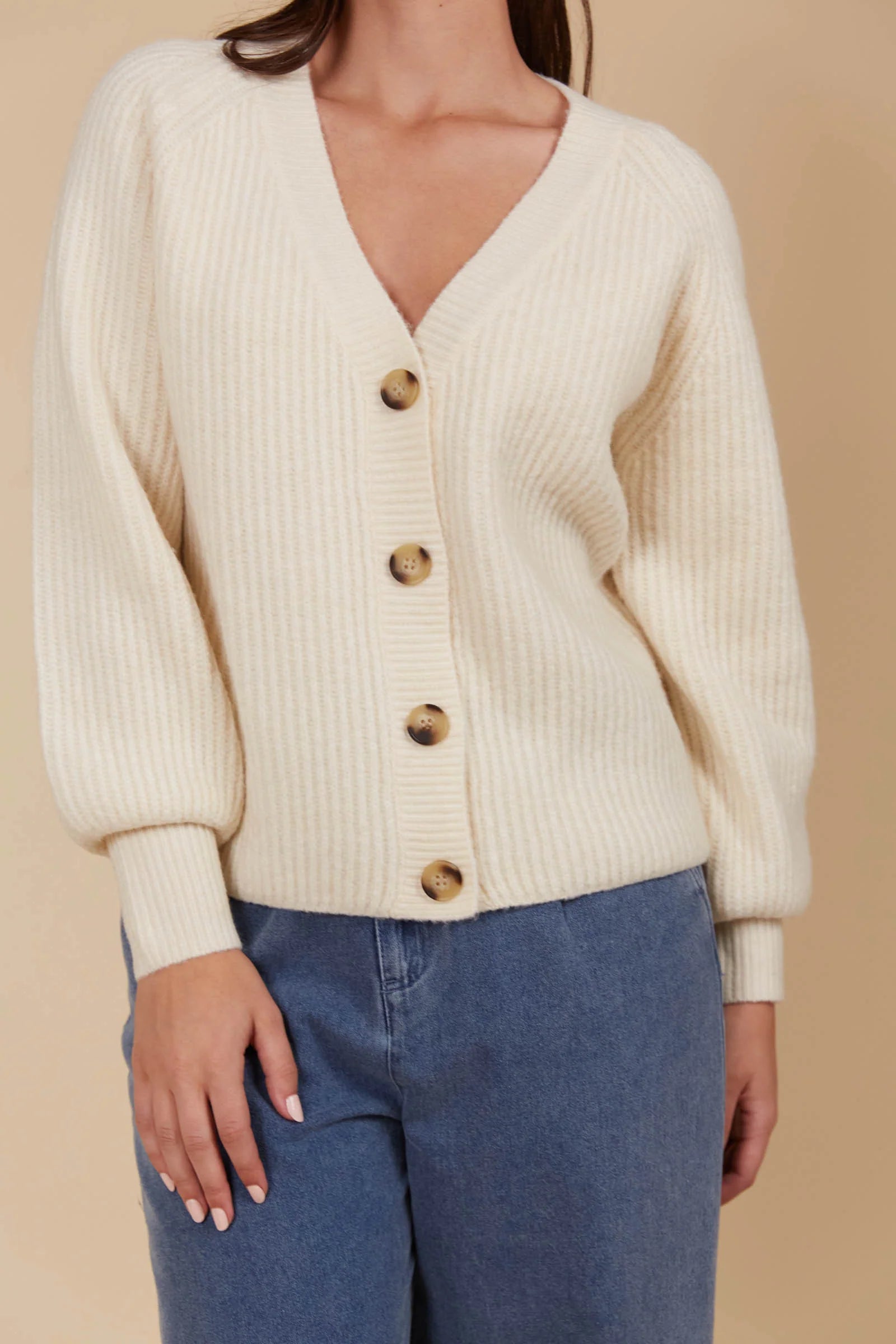 ISLE Miru Cardigan CANVAS