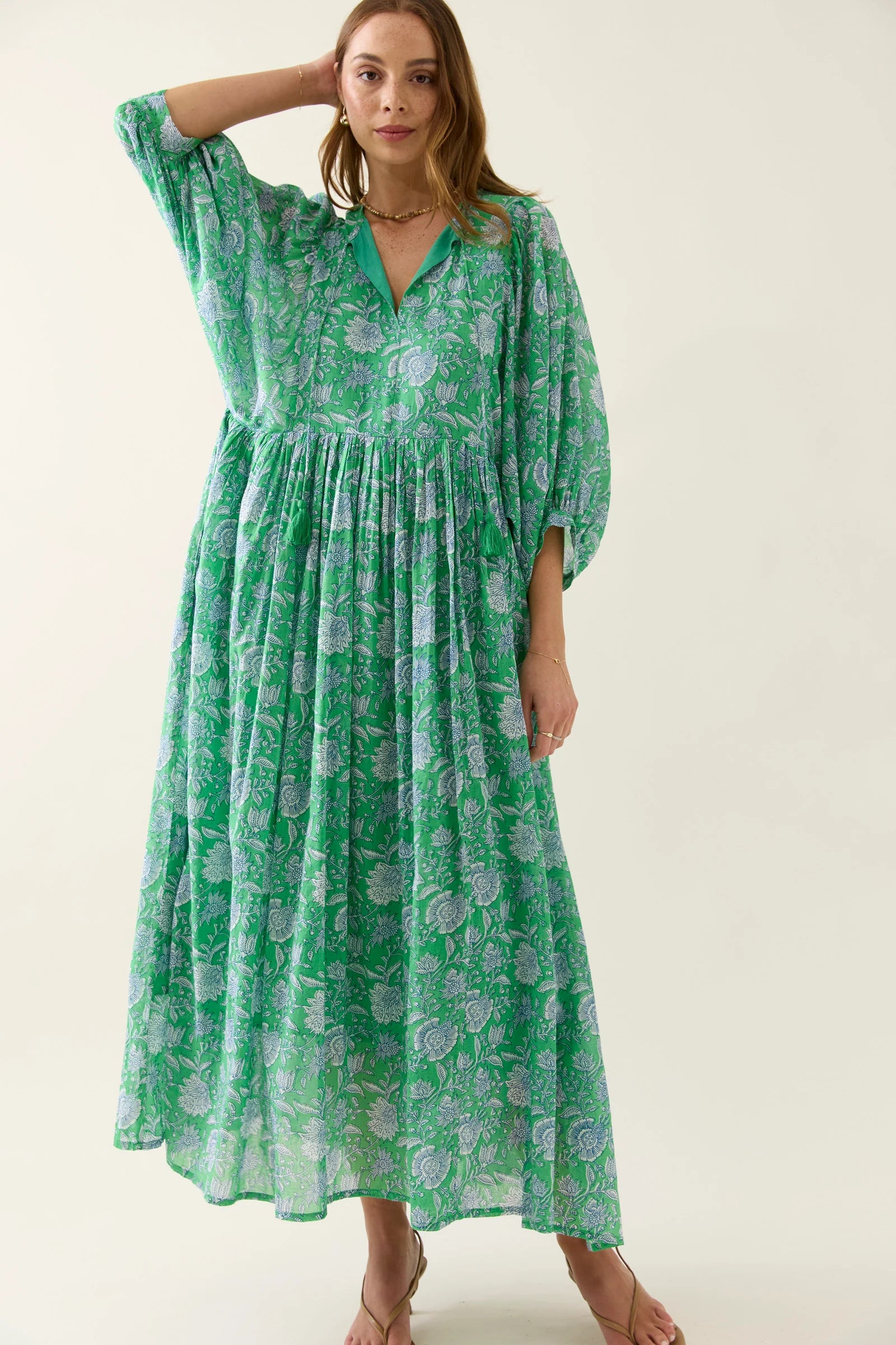 ISLE OF MINE Wilma Maxi Dress GREEN